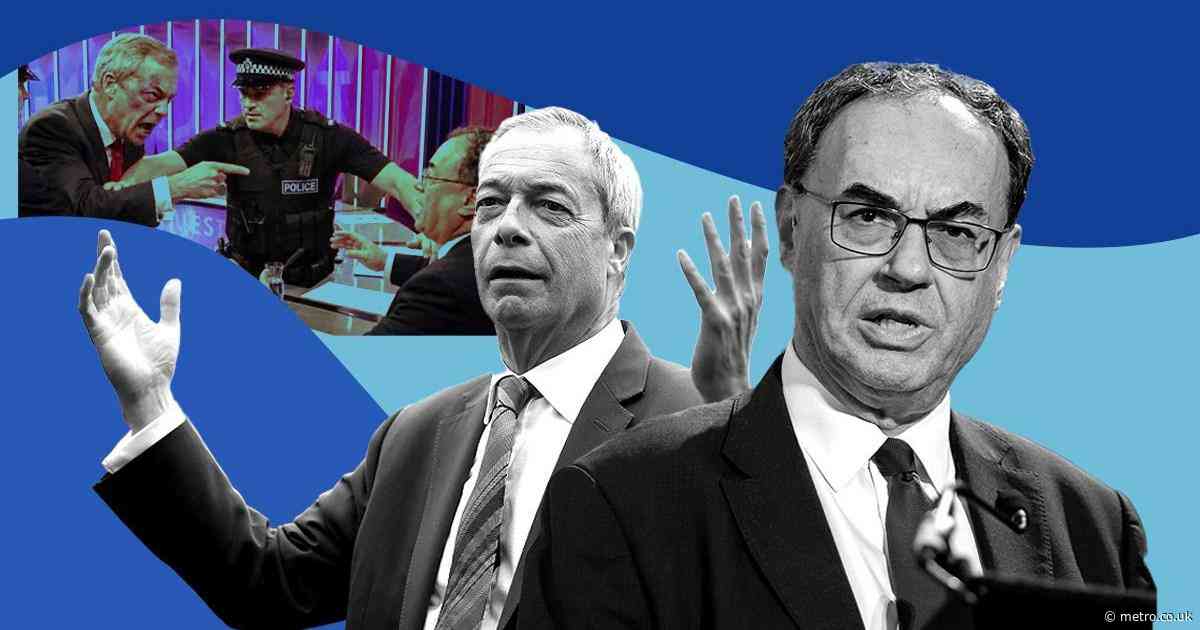 Nigel Farage and Bank of England governor ‘brawl on live TV’ in bizarre AI posts
