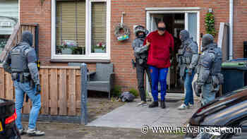 Arrestatieteams vallen meerdere adressen in Hellevoetsluis binnen