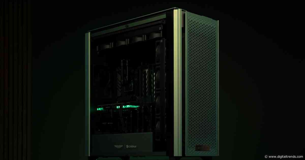 Forget RGB, Aston Martin’s gaming PC is dressed for Monaco