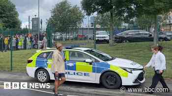 Teacher and two pupils stabbed in school attack