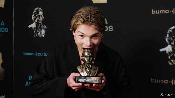 Samuel Welten wint Buma Award voor grootste hit van het jaar