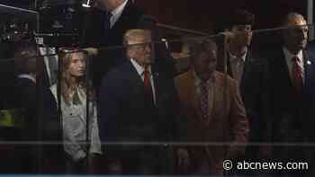 Trump booed at Madison Square Garden as he and Mamdani attend Knicks game