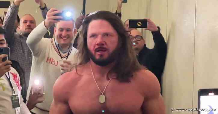 AJ Styles Says WrestleMania 40 Altercation With LA Knight Was ‘Not What I Wanted’
