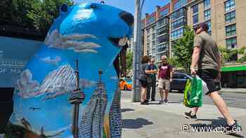 Beaver statues are taking over downtown Toronto for the World Cup