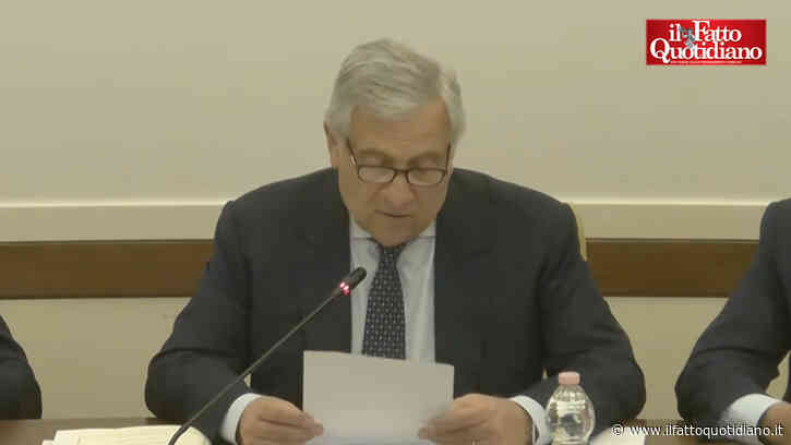 Tajani: “Non ci sono passi avanti sul Board of Peace per Gaza perché concentrati sull’Iran”