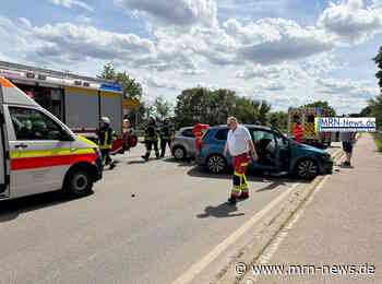 Ludwigshafen – AKTUELL – Unfall auf der L530 zwischen Maudach und Mutterstadt – Rettungskräfte und Polizei im Einsatz