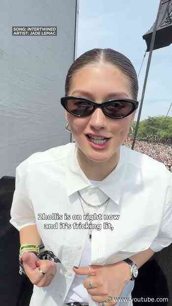 Jade LeMac takes us behind-the-scenes at Gov Ball in New York!