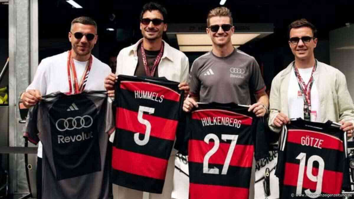 Ehemaliges DFB-Trio zusammen bei Formel-1-Rennen in Monaco