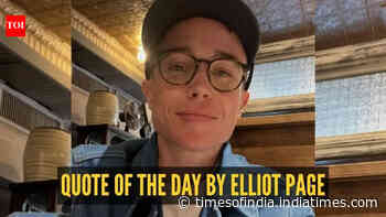 Quote of the day for children by Elliot Page: “When we’re growing up, there are all sorts of people telling us what to do when really what we need is…”