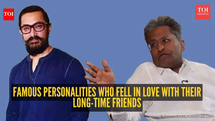 From Aamir Khan to Lalit Modi: 10 famous personalities who fell in love with their long-time friends