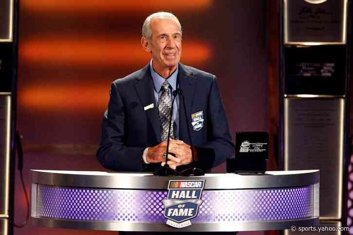 Denny Hamlin pays tribute to legendary NASCAR driver Ned Jarrett after FireKeepers Casino 400 win