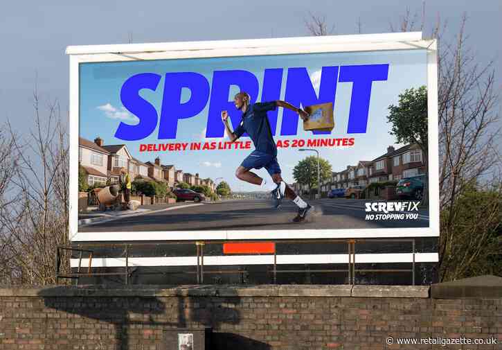 Screwfix unveils next instalment of brand platform starring Mo Farah