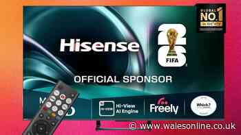 Hisense World Cup 2026 offer sees £100 off 'absolute beast' 55-inch QLED TV