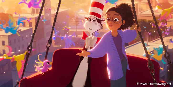 Funny Full Trailer for Bill Hader's Animated 'The Cat in the Hat' Movie