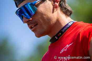 Le champion cagnois de VTT Loïc Bruni, obligé d’interrompre sa saison durant 3 mois, suite à une chute