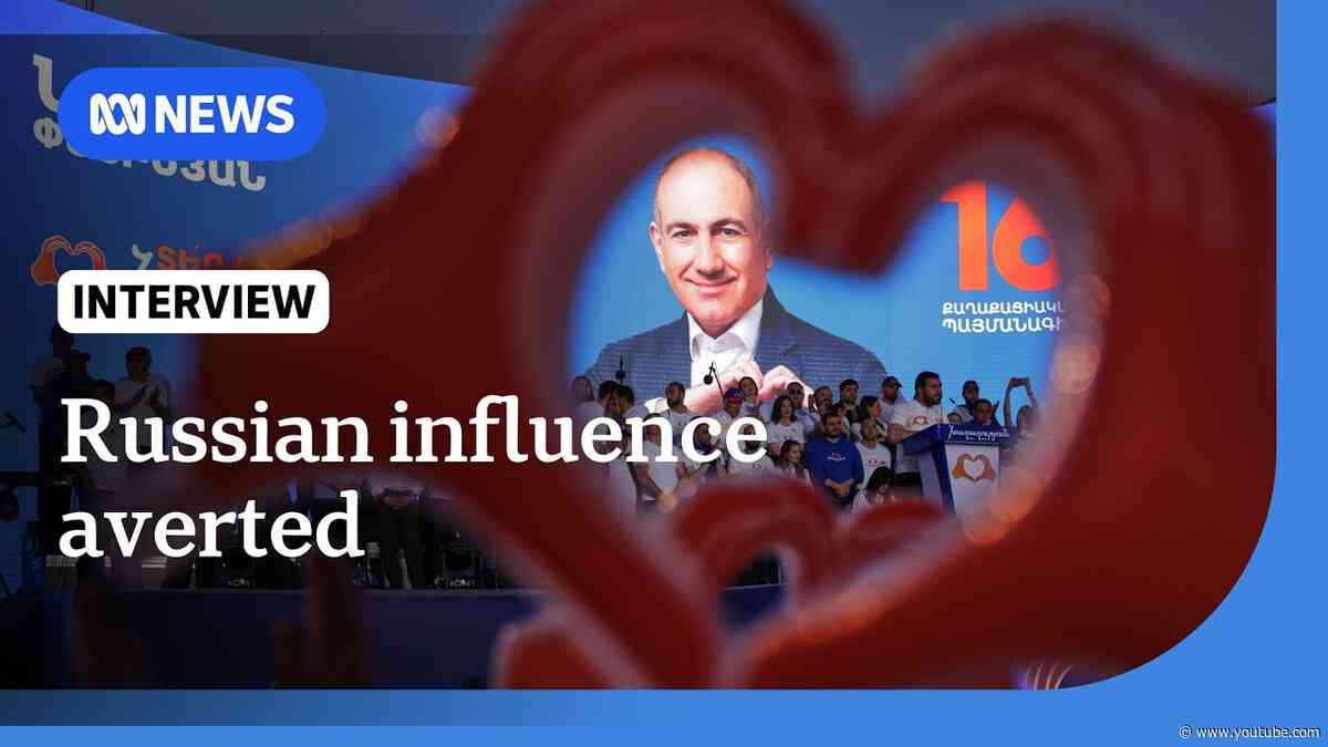Russia tried to influence Armenia's general election. It lost | The World | ABC News