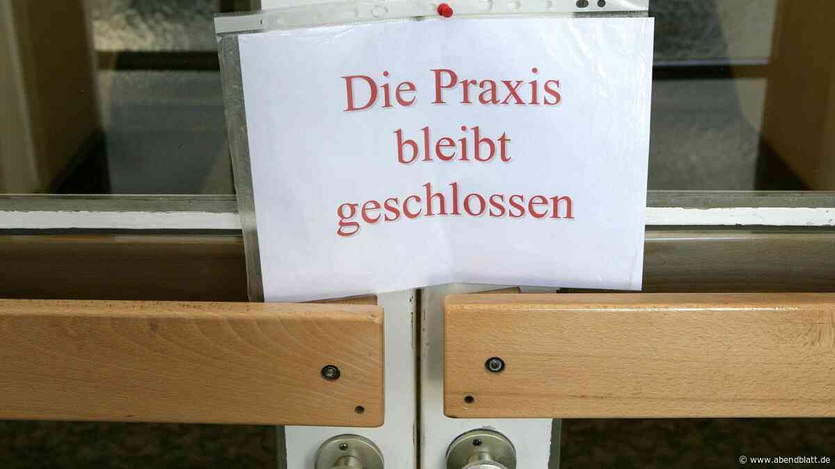 Praxen geschlossen: Bergedorfer Ärzte protestieren gegen Gesundheitsreform