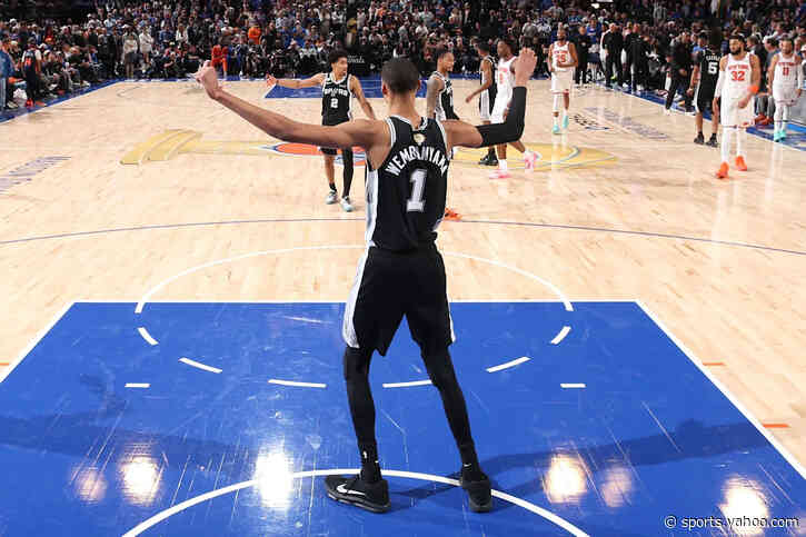Highlights: Victor Wembanyama returns to form in crucial Game 3 victory vs. Knicks