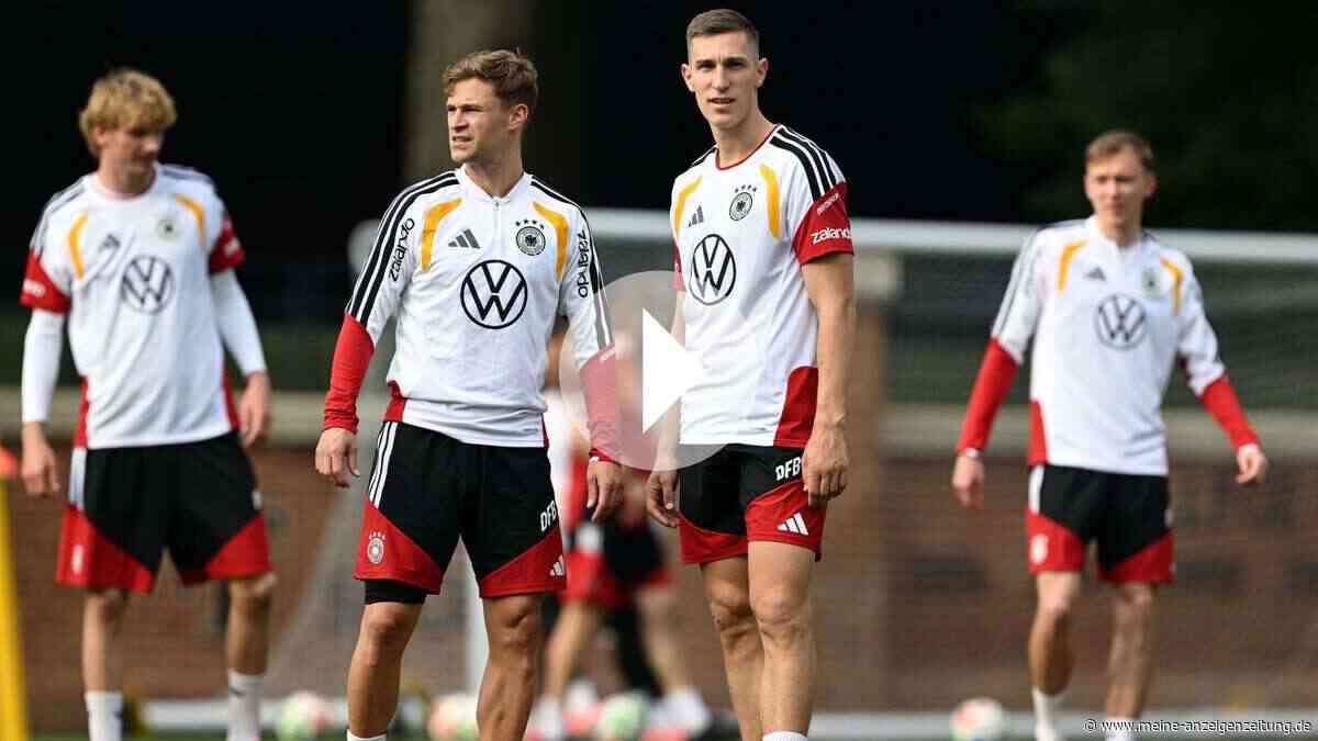 DFB-Star bekommt in Trainingseinheit plötzlich Klapser von Teamkollegen ab