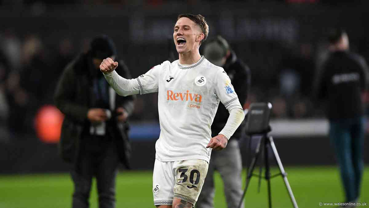 West Ham join Wrexham in race for Swansea City star as Man Utd move holds key