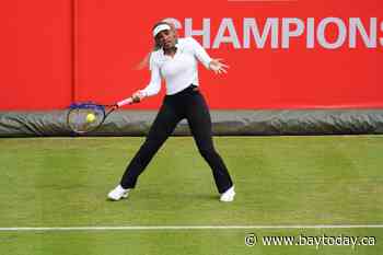 Serena returns: Williams begins her comeback in doubles at Queen's Club