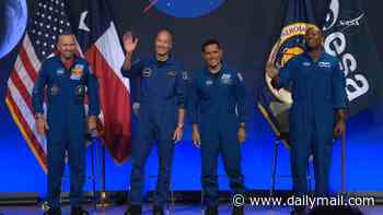 NASA faces backlash after revealing four astronauts set to fly to the moon on Artemis III mission