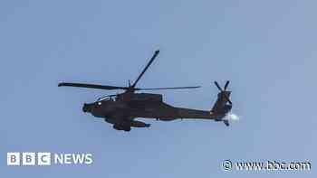 Trump says Iran shot down US helicopter and vows to respond