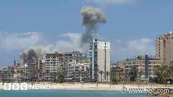 Israeli air strikes hit Lebanese city of Tyre despite Iranian warning to stop attacks