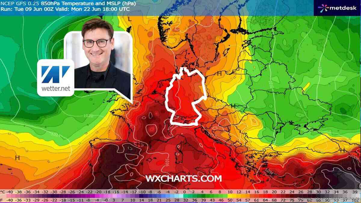 Wetterwende rollt an: Sommerhoch fegt Schauer weg – erste Wüstentage mit 36 Grad kommen