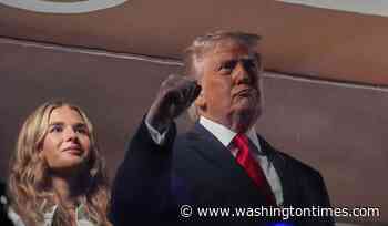 Trump calls NBA 'great' but 'a little left-wing' after attending Finals game at MSG