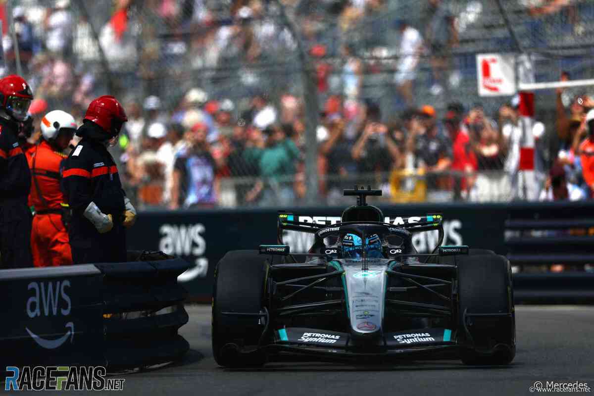 Mercedes explain pit stop error which led to Russell’s costly Monaco Grand Prix penalty | Formula 1