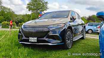 Deze Maybach EQS bij de Keukenhof heeft een hele lange reis achter de rug