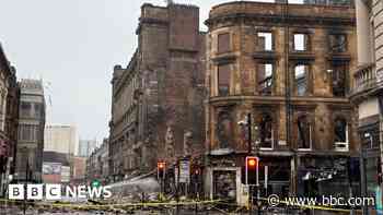 Construction on fire site by Glasgow Central Station might not start for several years