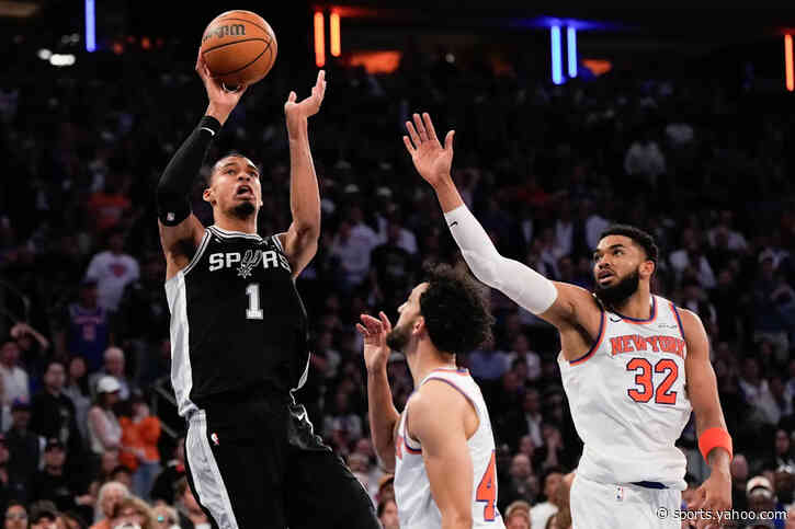 Victor Wembanyama and the Spurs are undaunted on the road at the Knicks in the NBA Finals