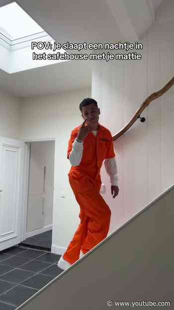 POV: je slaapt een nachtje in het safehouse met je mattie #jachtseizoen #mostwanted #housetour