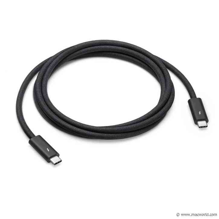 Apple’s premium Thunderbolt 5 Pro Cable is nearly half-off with this code