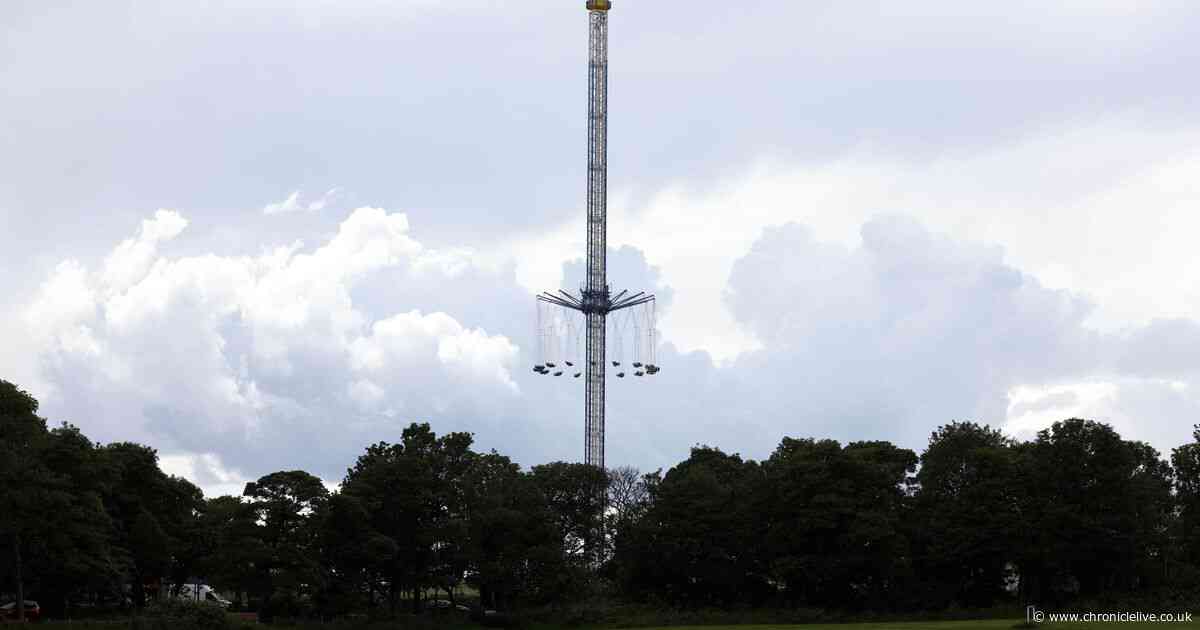 See 'world's tallest' ride in Newcastle as The Hoppings' new arrival dominates city skyline