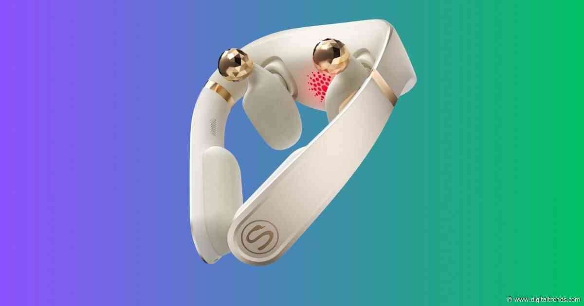 This bionic-kneading neck massager with heat is the Father’s Day gift that actually gets used
