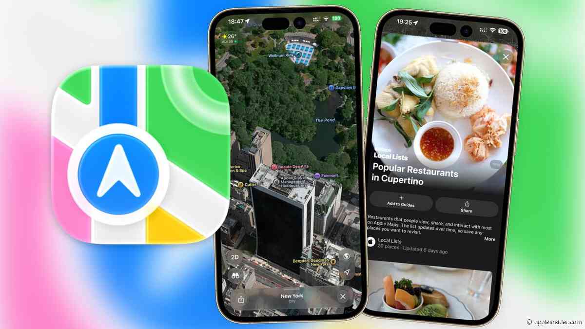 Pretty trees and Local Lists: Apple Maps gets a big upgrade in iOS 27