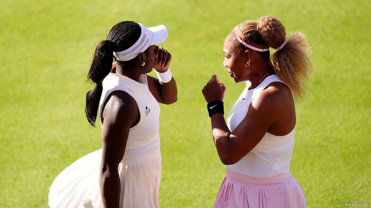 Comeback in London: "Königin" Serena Williams schlägt zum Sieg auf