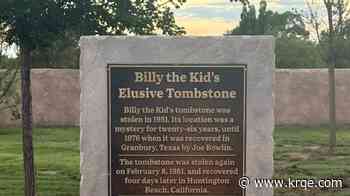 Permanent monument installed at Billy the Kid’s gravesite in New Mexico