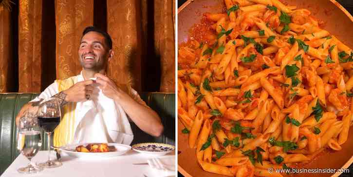 This easy 20-minute pasta from Carbone's chef is perfect for a quick summer dinner