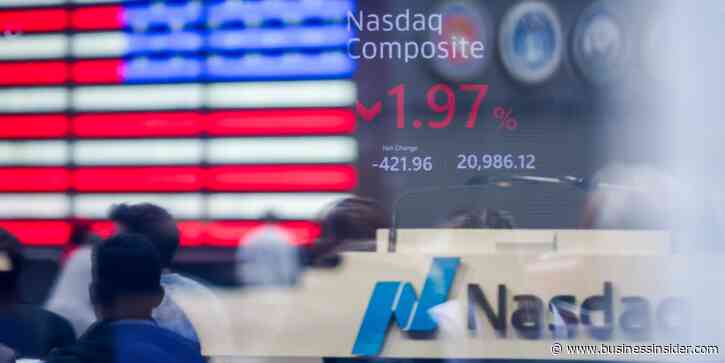 BofA says the Nasdaq is flashing a bearish warning for tech stocks
