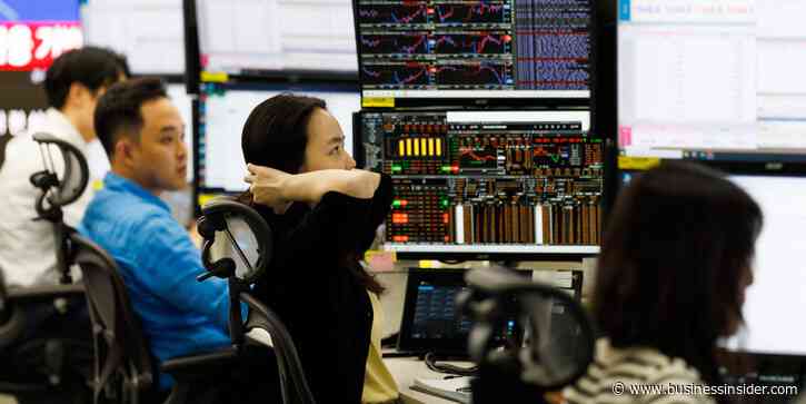 South Korea's red-hot stock market is having a wild start to the week