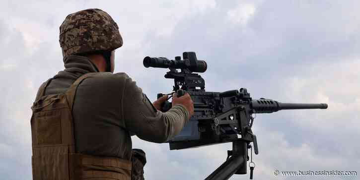 Why a Ukrainian mobile air defense unit isn't ready to give up its nearly century-old machine gun