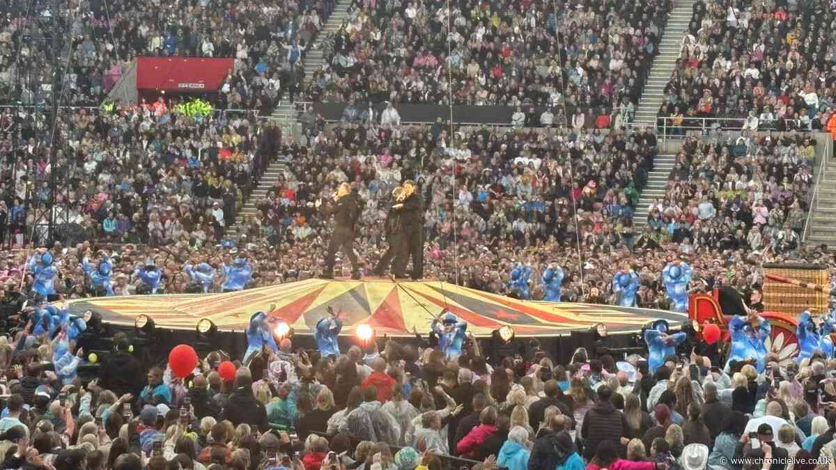 Take That in Sunderland LIVE: Trio open Stadium of Light gig with Greatest Day
