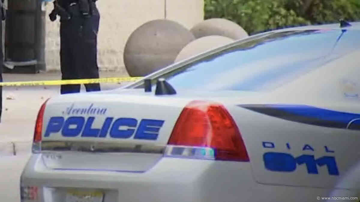 Driver killed in crash after car stopped a few feet from Aventura Police fuel pumps