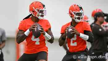 Coach says Browns QB1 competition to continue