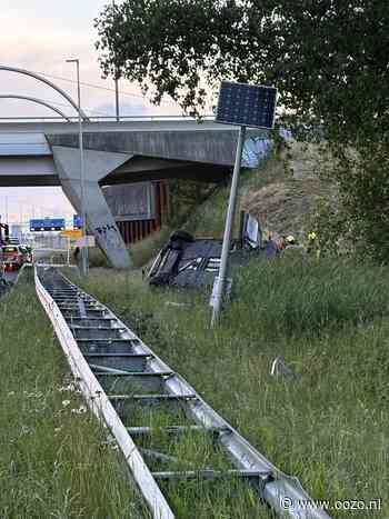 1-zijdig ongeval op A2 richting Amsterdam