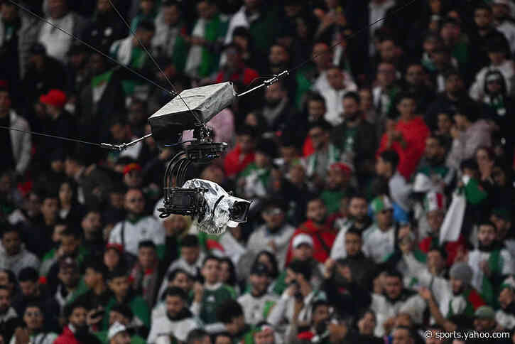 🎥 Shock moment at international match! Camera falls from the sky